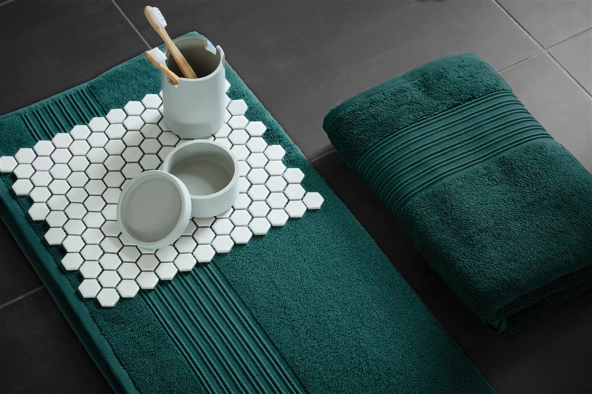 Beddinghouse Badgoed Sheer Dark Green