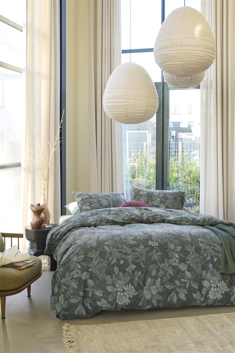 Beddinghouse Dekbedovertrek Flanel Mea Green