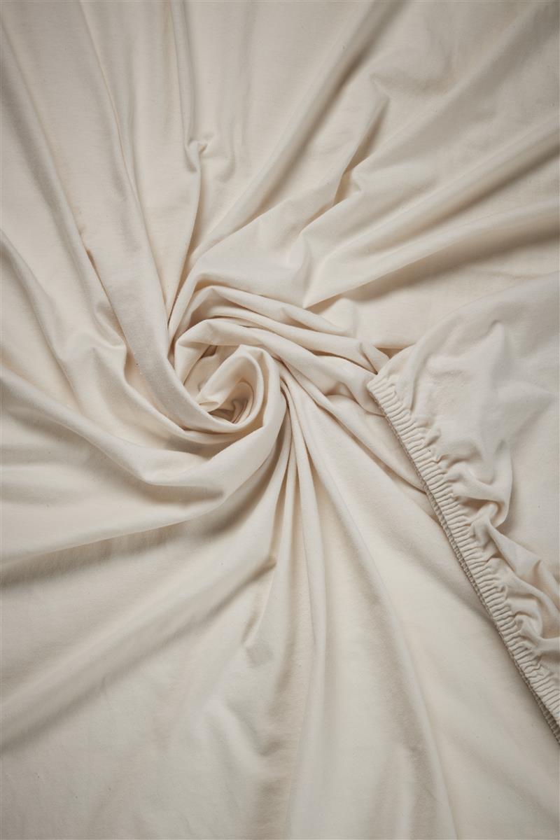 Beddinghouse Hoeslaken Jersey Stretch 220 gr Natural