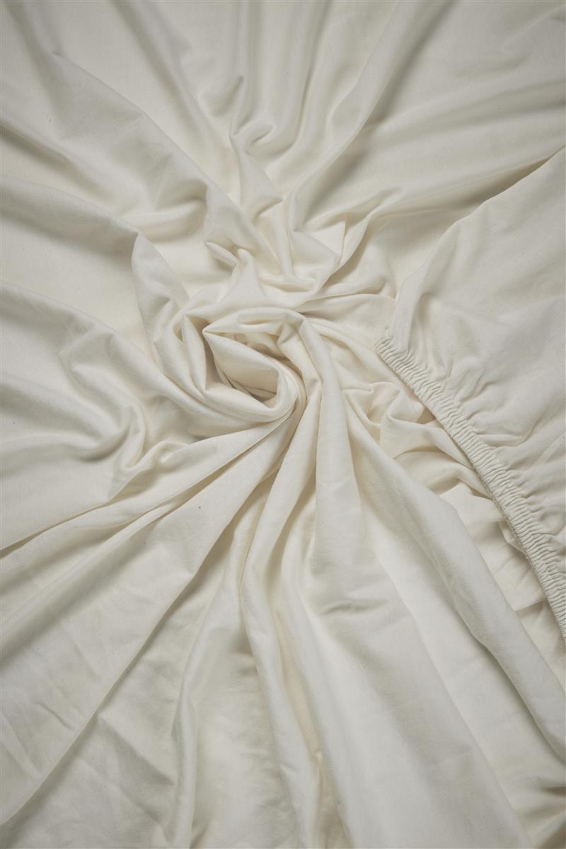 Beddinghouse Hoeslaken Jersey Stretch 220 gr Offwhite