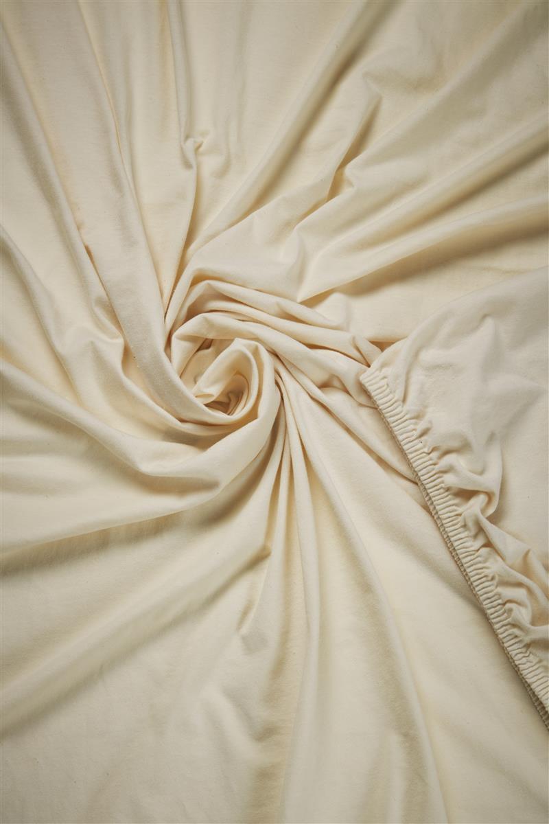 Beddinghouse Hoeslaken Jersey Stretch splittopper 220 gr Natural