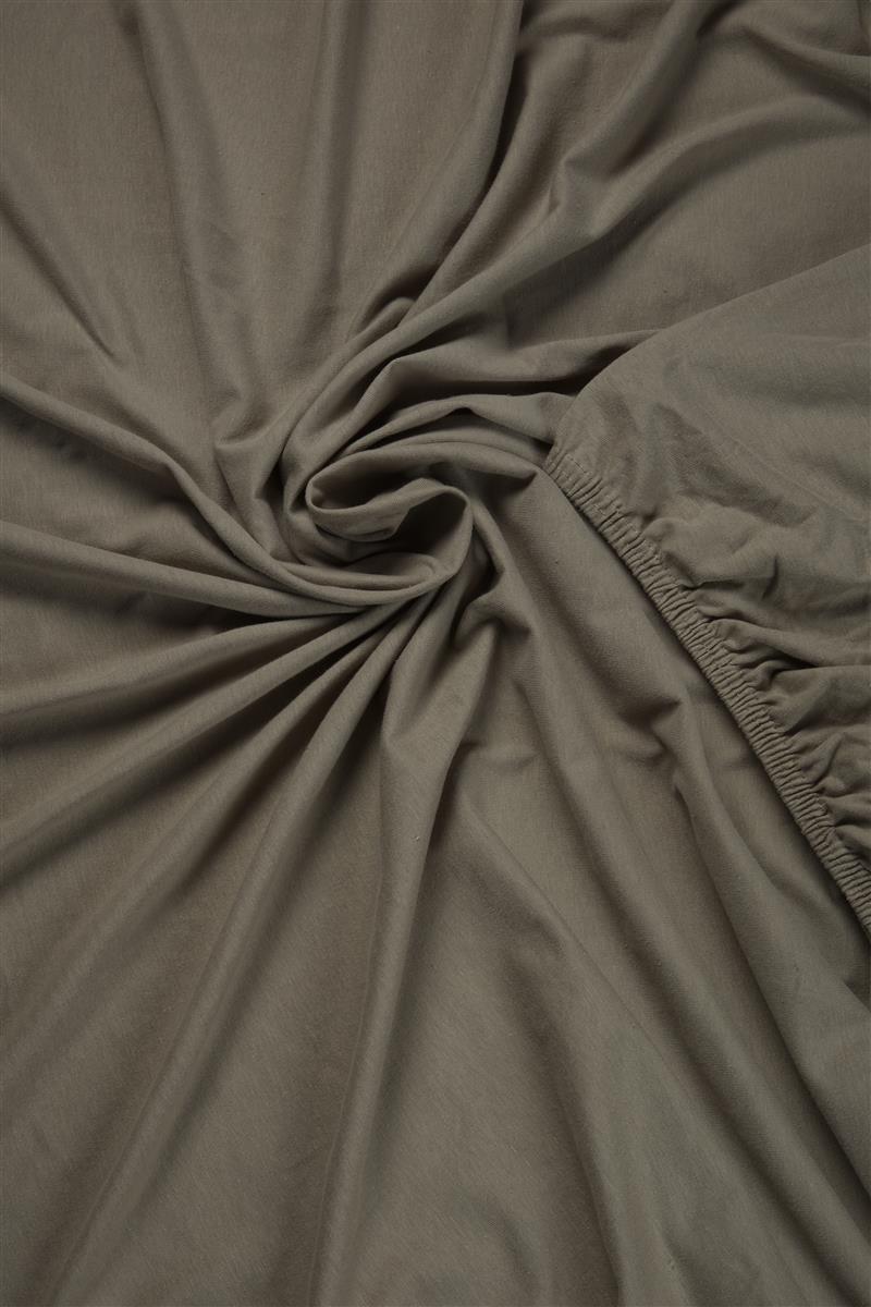 Beddinghouse Hoeslaken Jersey topper Taupe