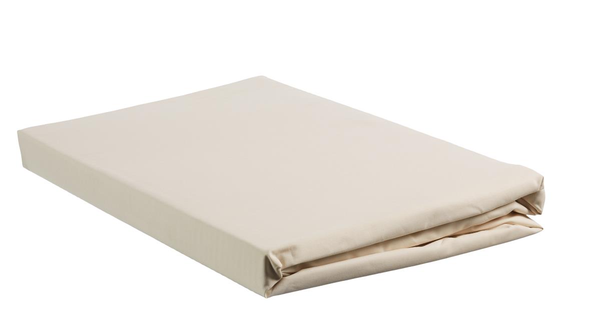 Beddinghouse Hoeslaken Perkal topper Offwhite