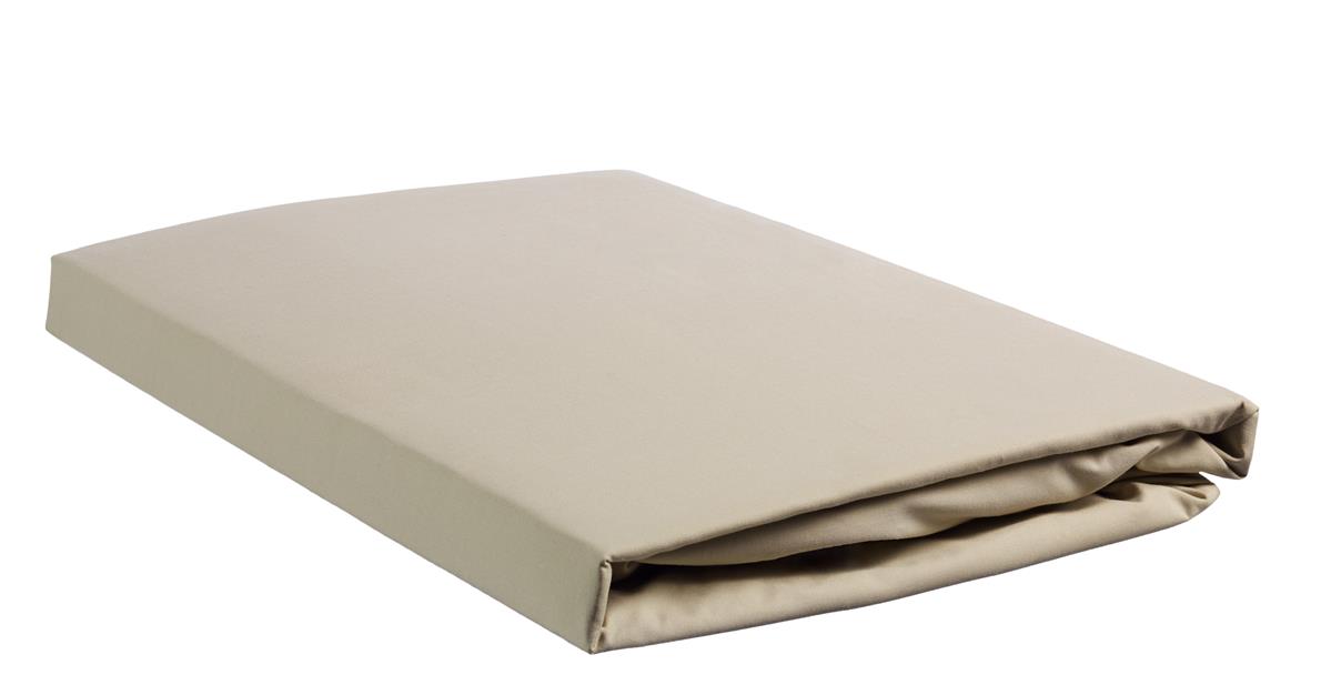 Beddinghouse Hoeslaken Perkal topper Sand