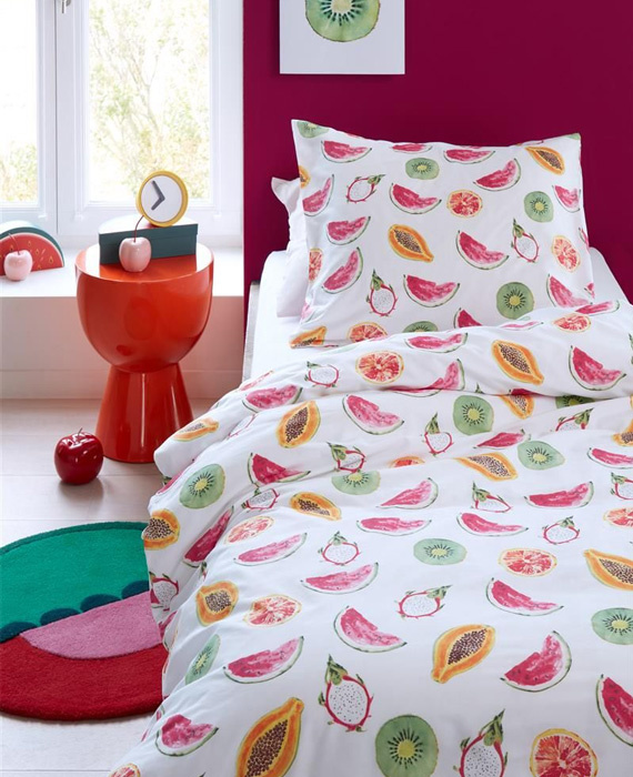 Beddinghouse Kids Dekbedovertrek Tutti Frutti Multi 1 persoons