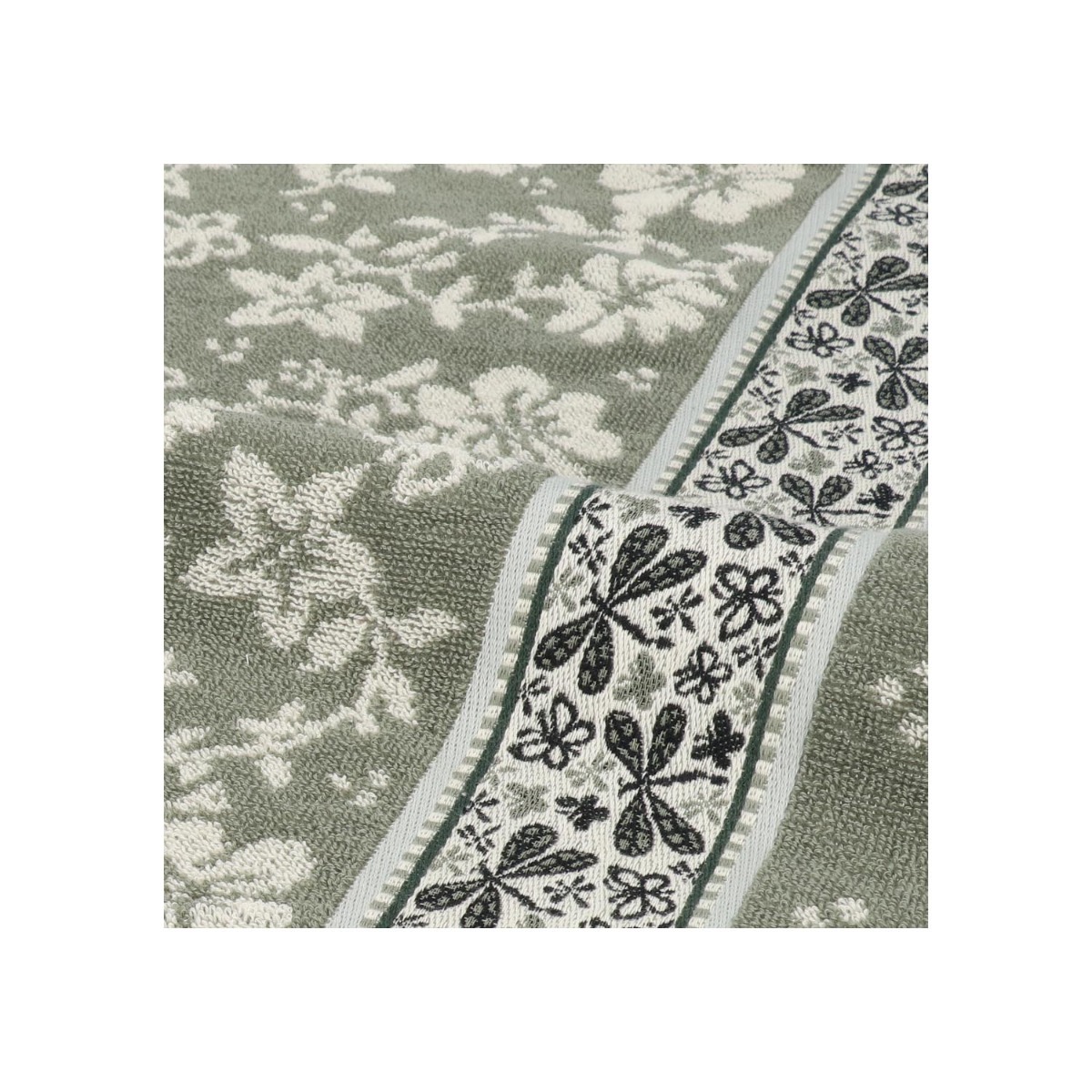 Bunzlau Castle Keukendoek Dragonfly Dark Green
