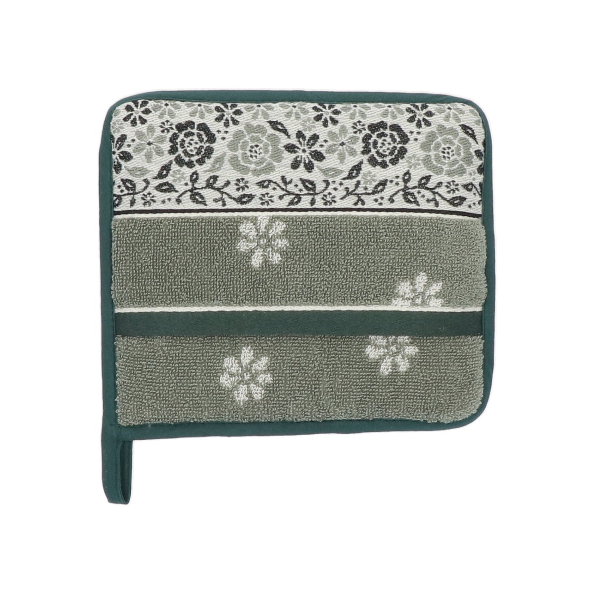 Bunzlau Castle Pannenlap CE Belle Fleur Dark Green