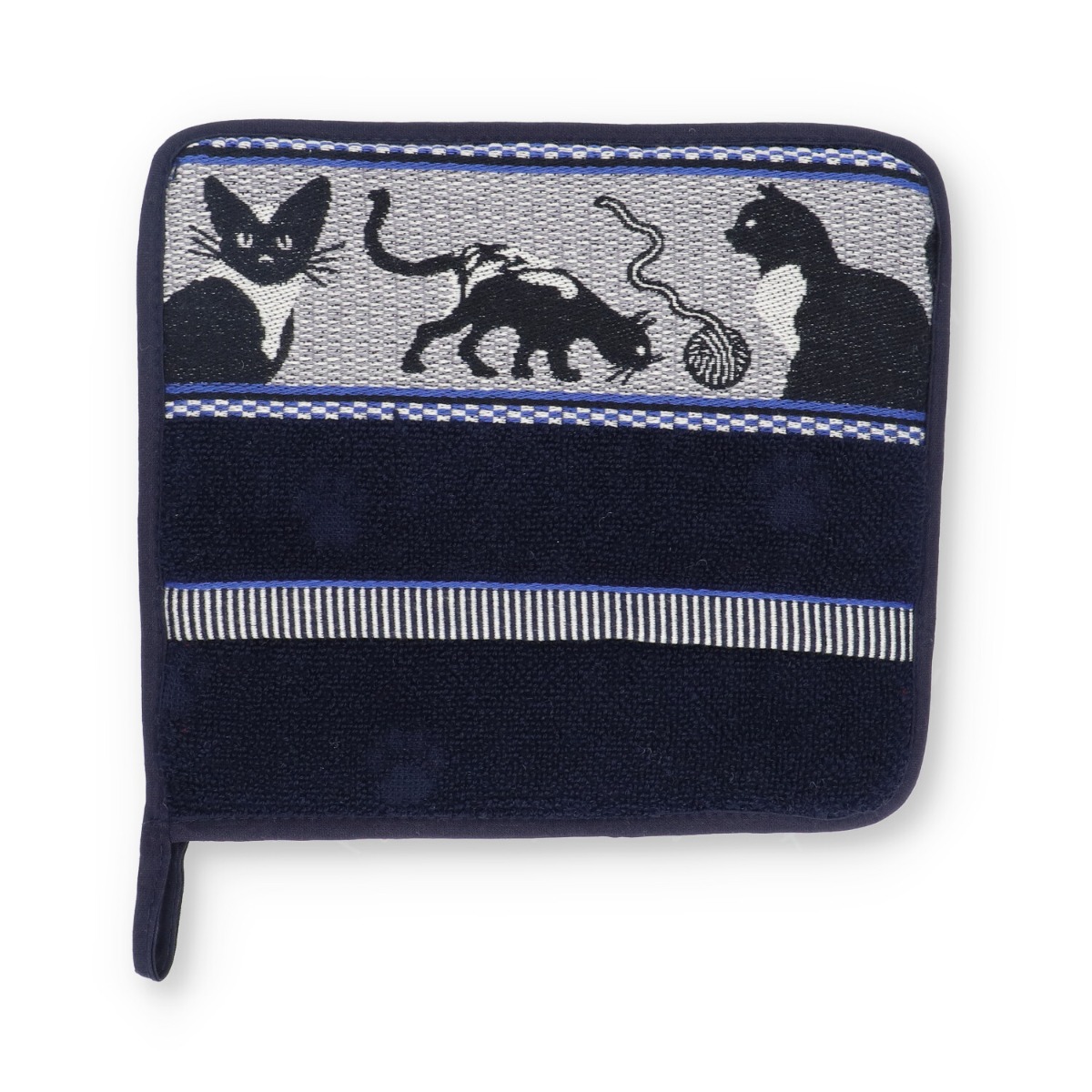 Bunzlau Castle Pannenlap CE Cats Dark Blue