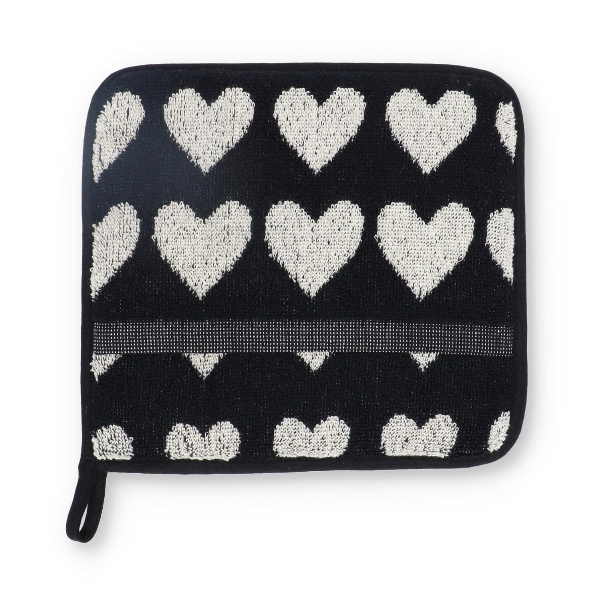 Bunzlau Castle Pannenlap CE Hearts Black