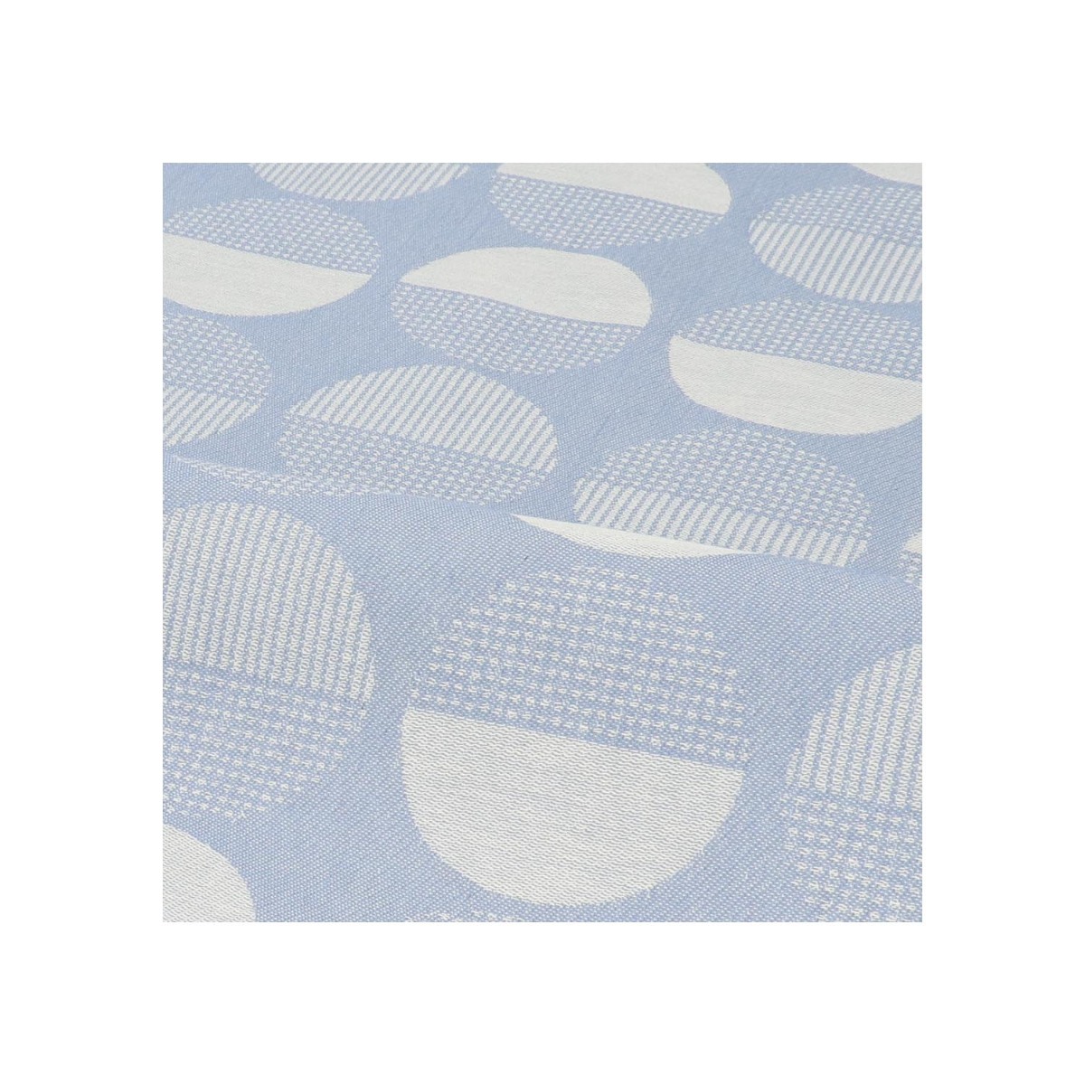 Bunzlau Castle Theedoek Dots Grey-Blue