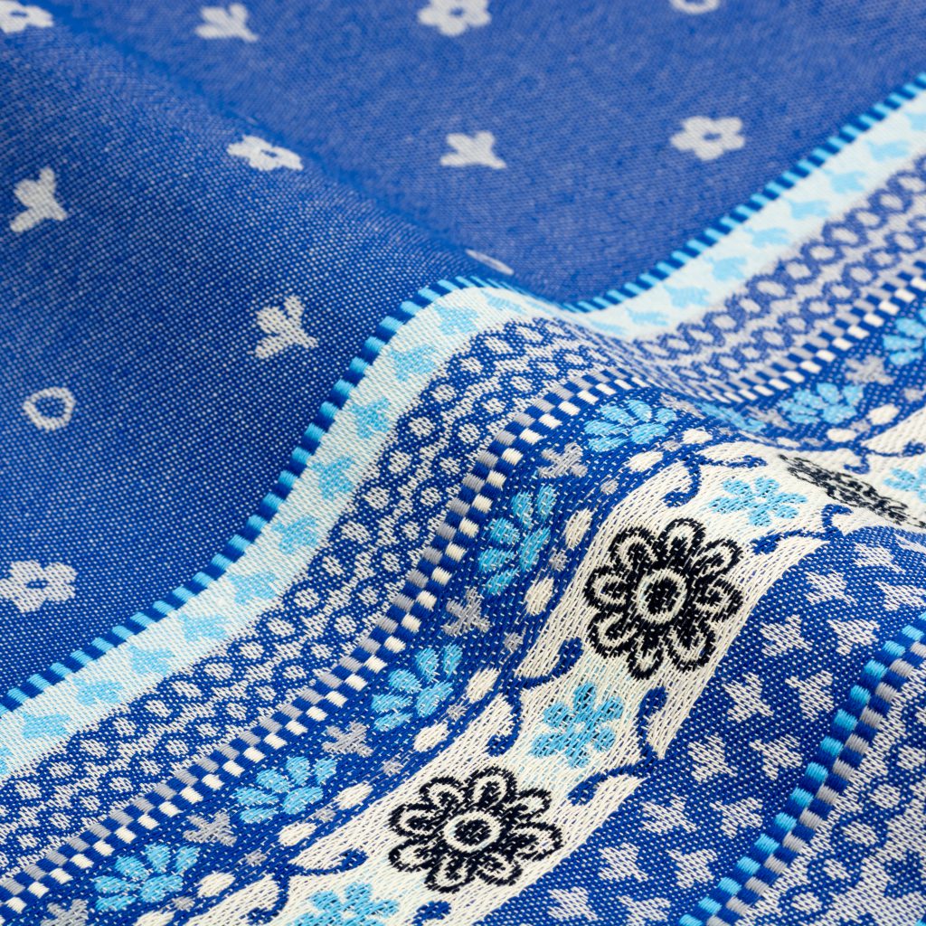 Bunzlau Castle Theedoek Fresh Royal Blue