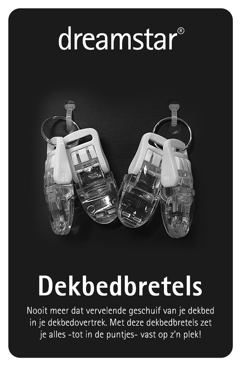 Dreamstar Dekbedbretels 2 stuks