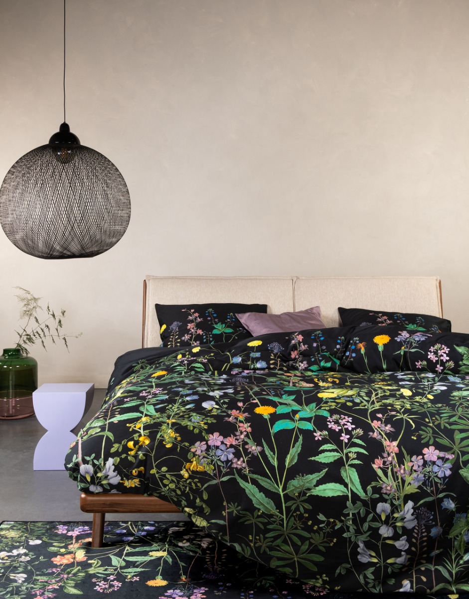 Essenza Dekbedovertrek Augustina Anthracite