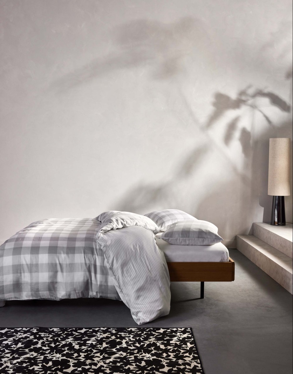 Essenza Dekbedovertrek Chess Grey