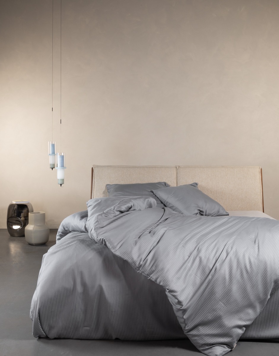 Essenza Dekbedovertrek Coletta Global Grey