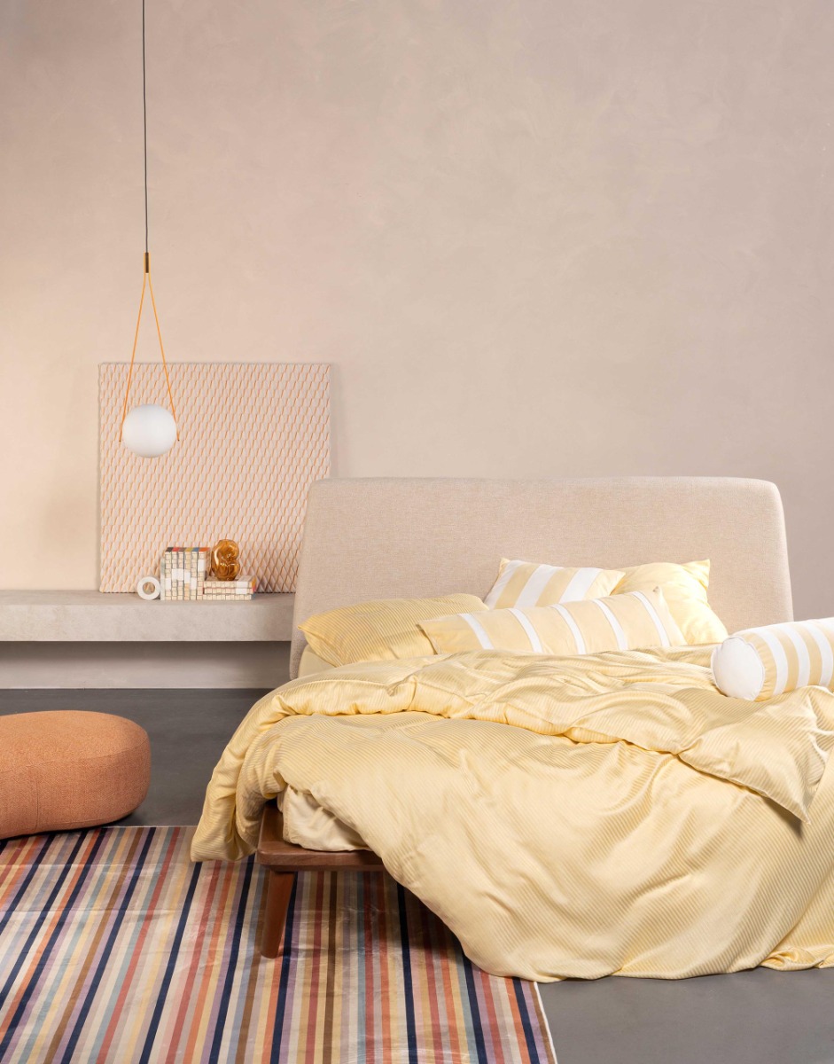 Essenza Dekbedovertrek Coletta Yellow Straw