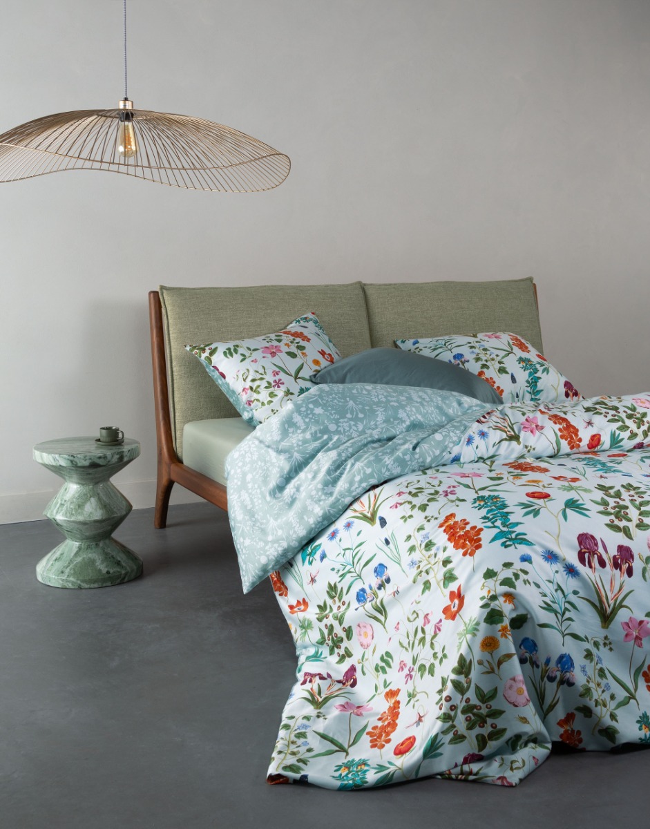 Essenza Dekbedovertrek Marigold Pastel Blue