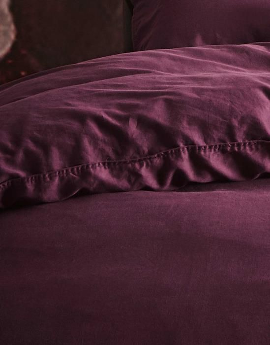 Essenza Dekbedovertrek Minte Burgundy