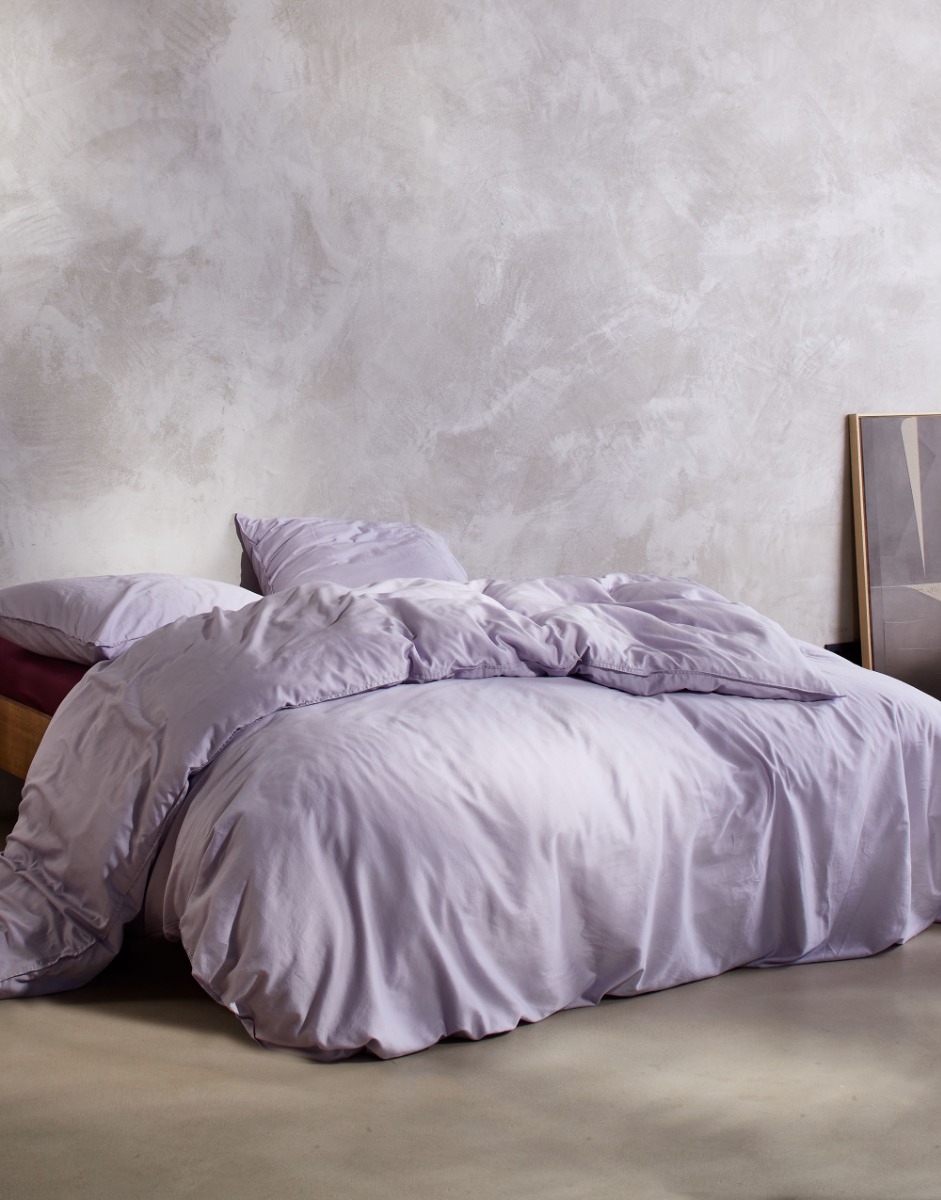 Essenza Dekbedovertrek Minte Purple Breeze