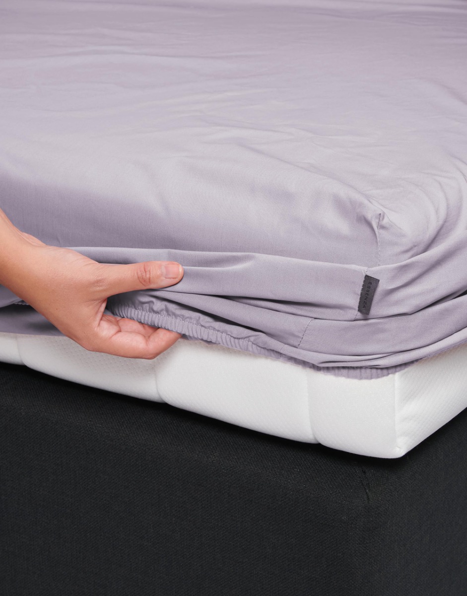 Essenza Hoeslaken 300 count Satijn Minte Purple Breeze