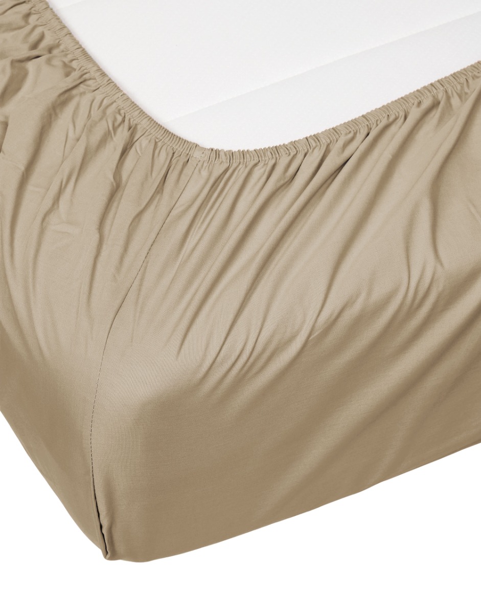 Essenza Hoeslaken 300 count Satijn Minte Taupe