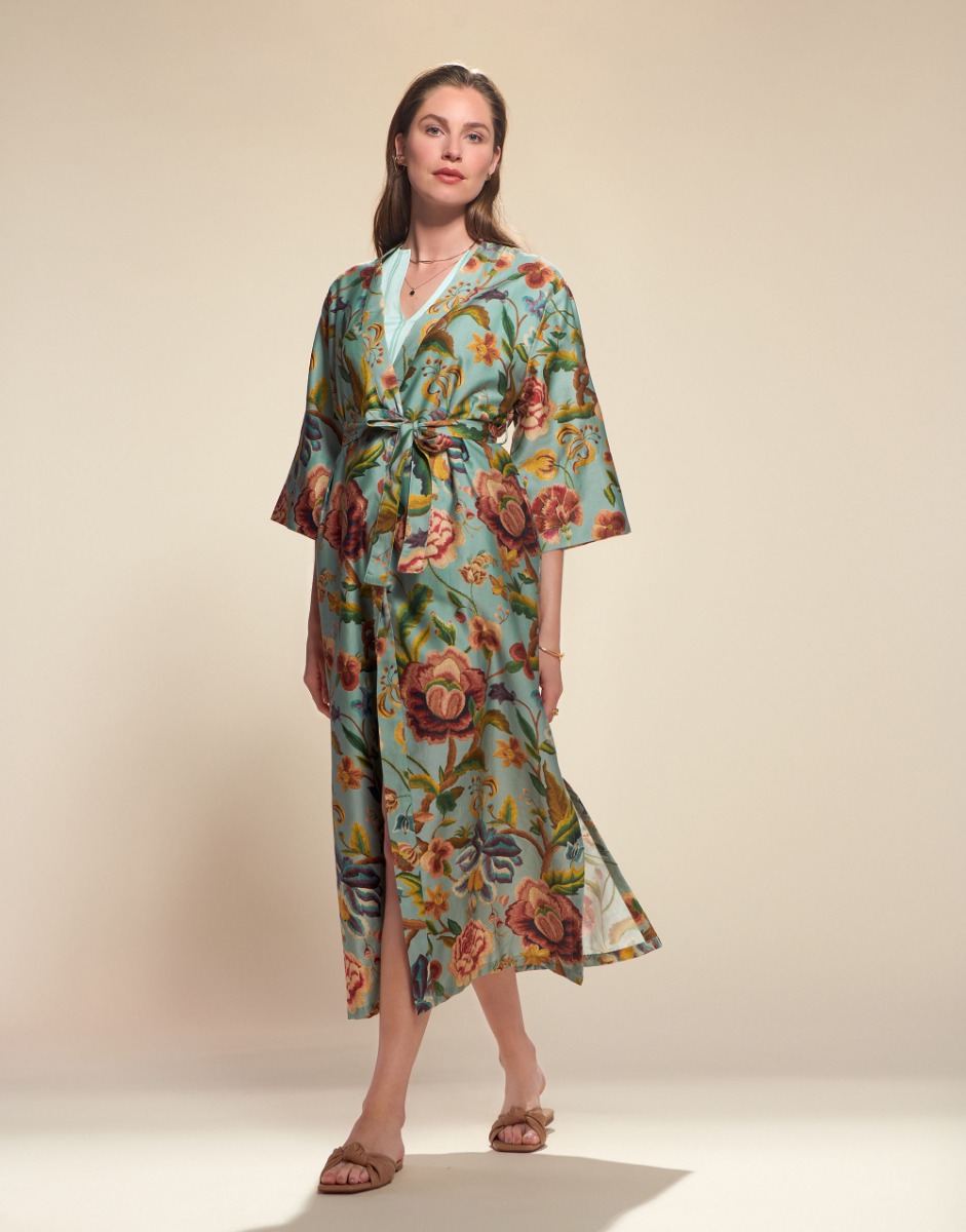 Essenza Kimono Juliet Roselina Surf Green