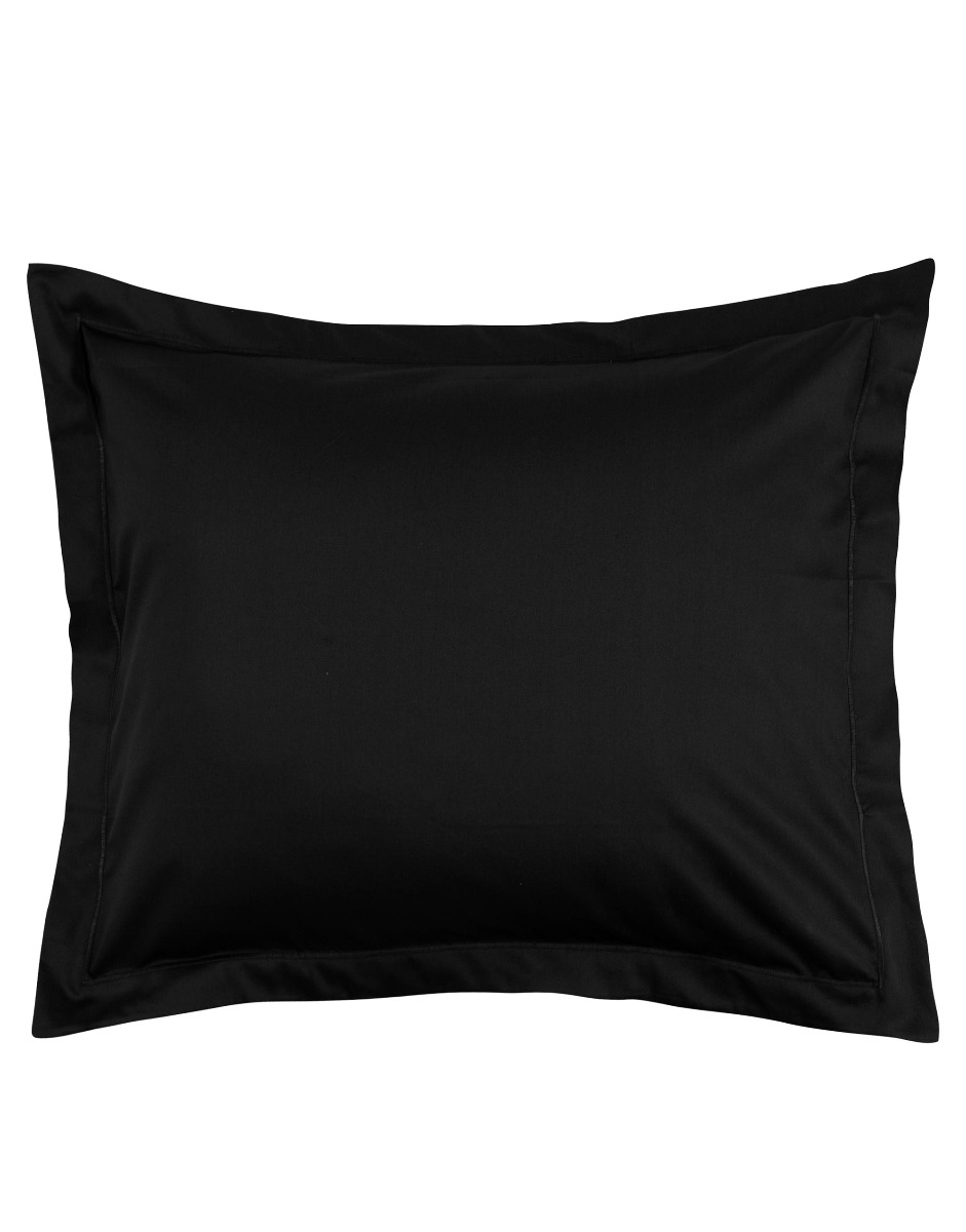 Essenza Kussensloop Satin Black 60x70