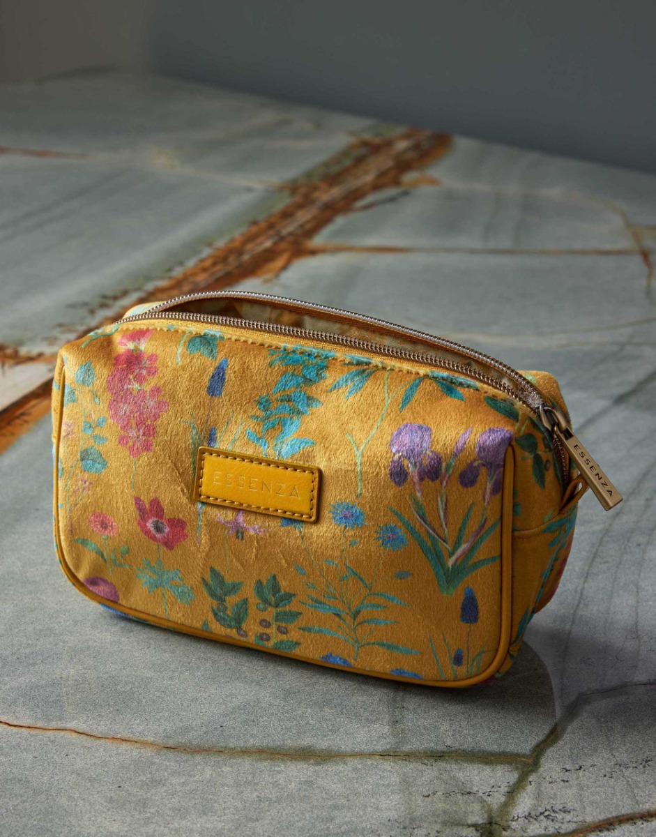 Essenza Make-up Tas Megan Marigold Flower Ochre