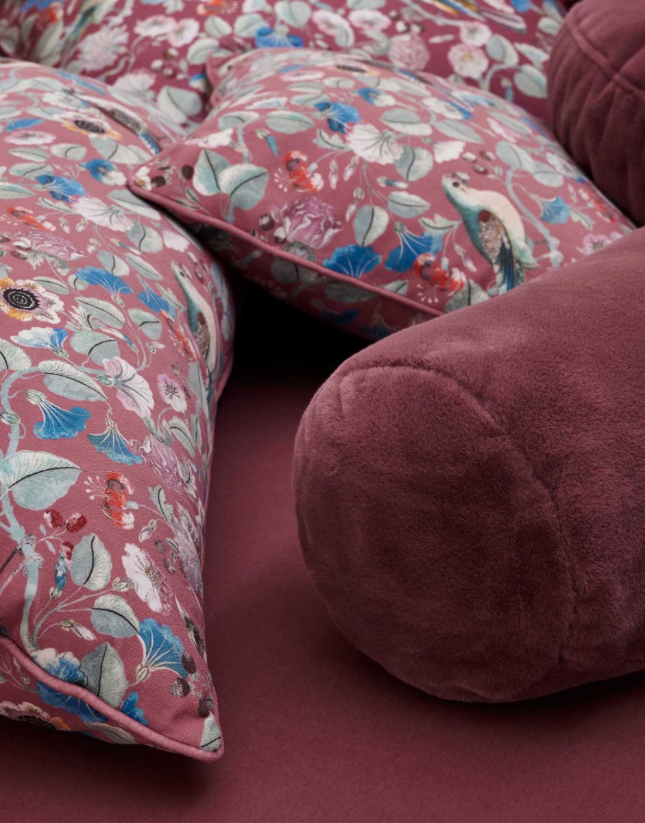 Essenza Nekrol Kussen Furry Mauve 22x50