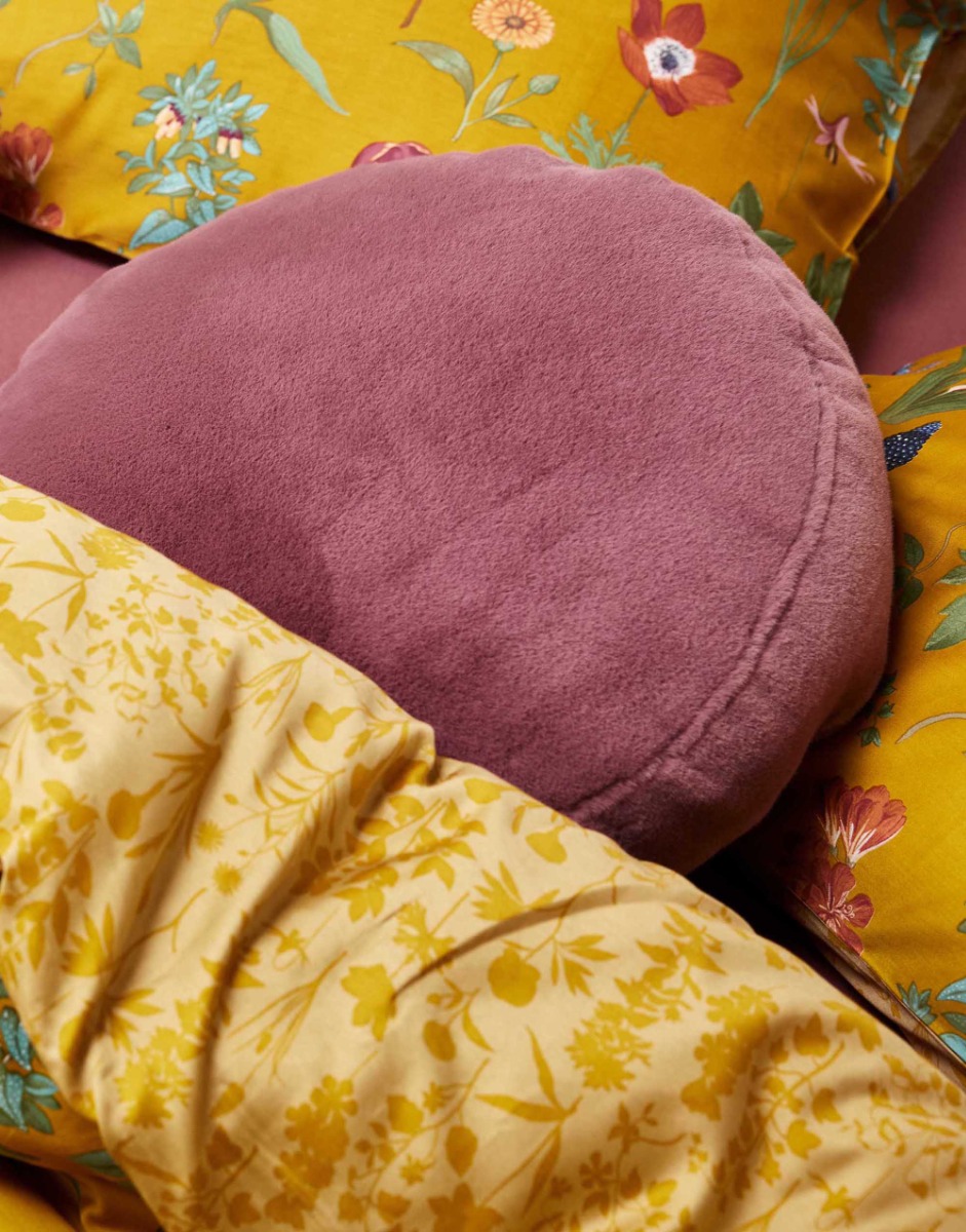 Essenza Sierkussen Mads Furry Mauve