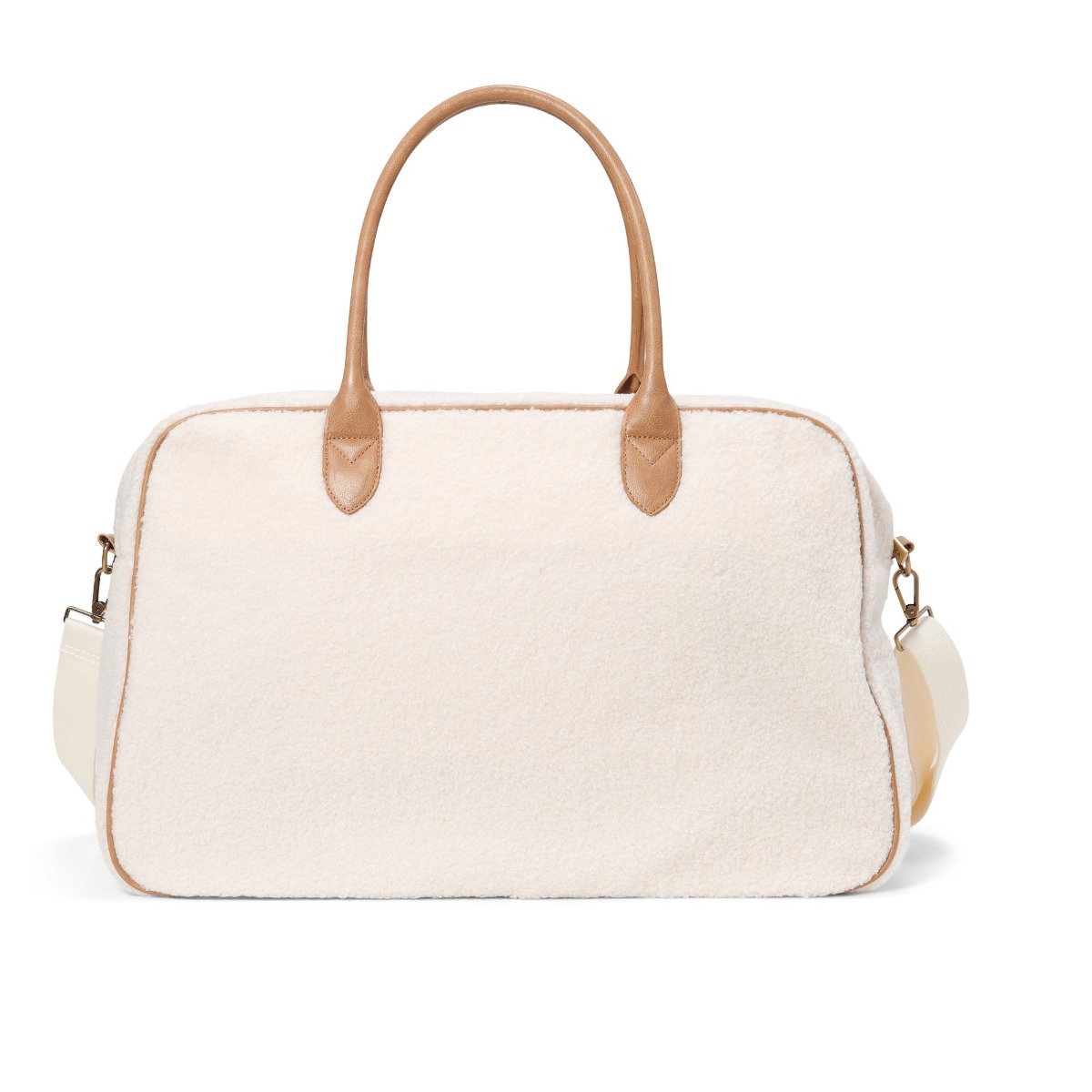 Essenza Weekendtas Pebbles Teddy Vanilla