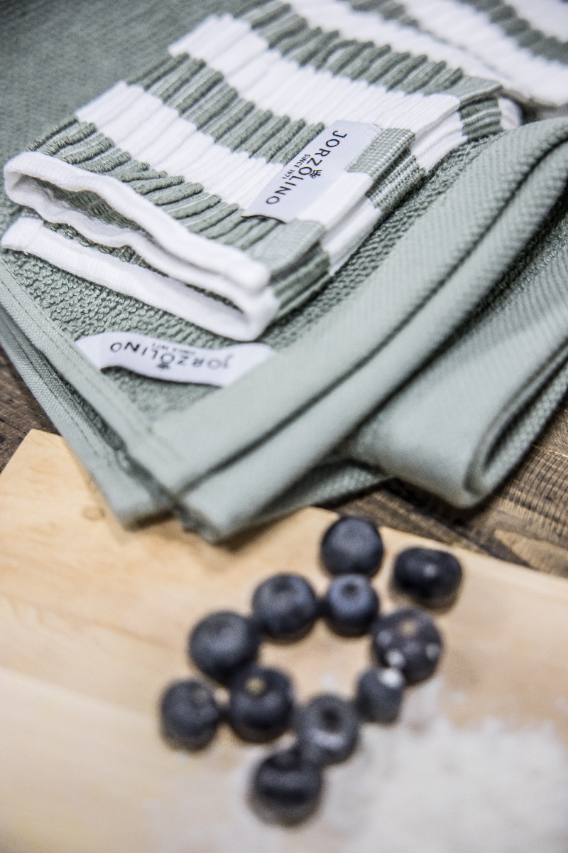 Jorzolino Keukendoek Grey Green