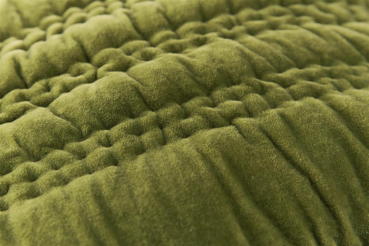 Kaat Amsterdam Sierkussen Quilta Olive Green 43x43