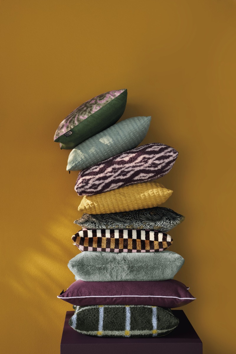 Kaat Sierkussen Cuddle Cloud Grey Green 50x50