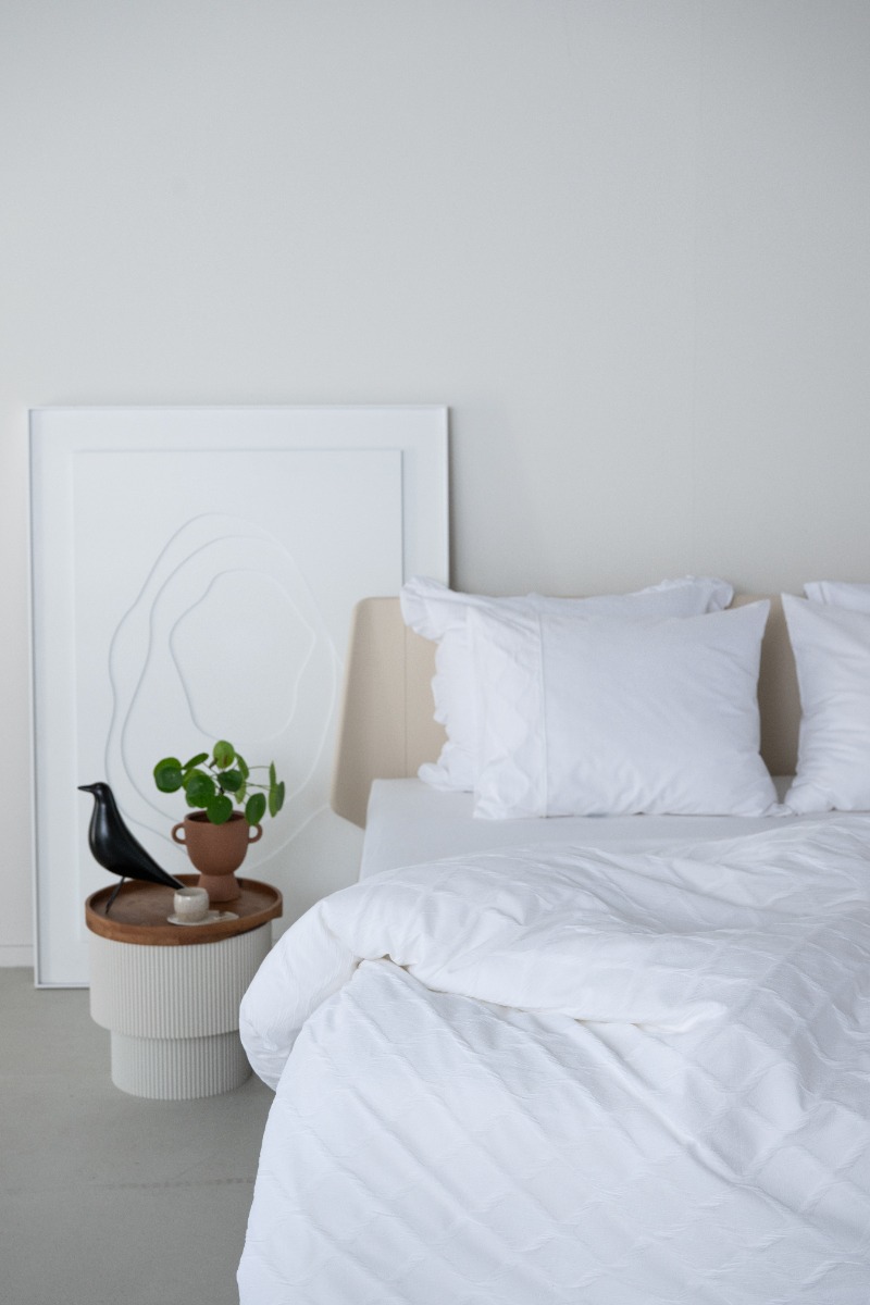 Linolux Dekbedovertrek Cedar White