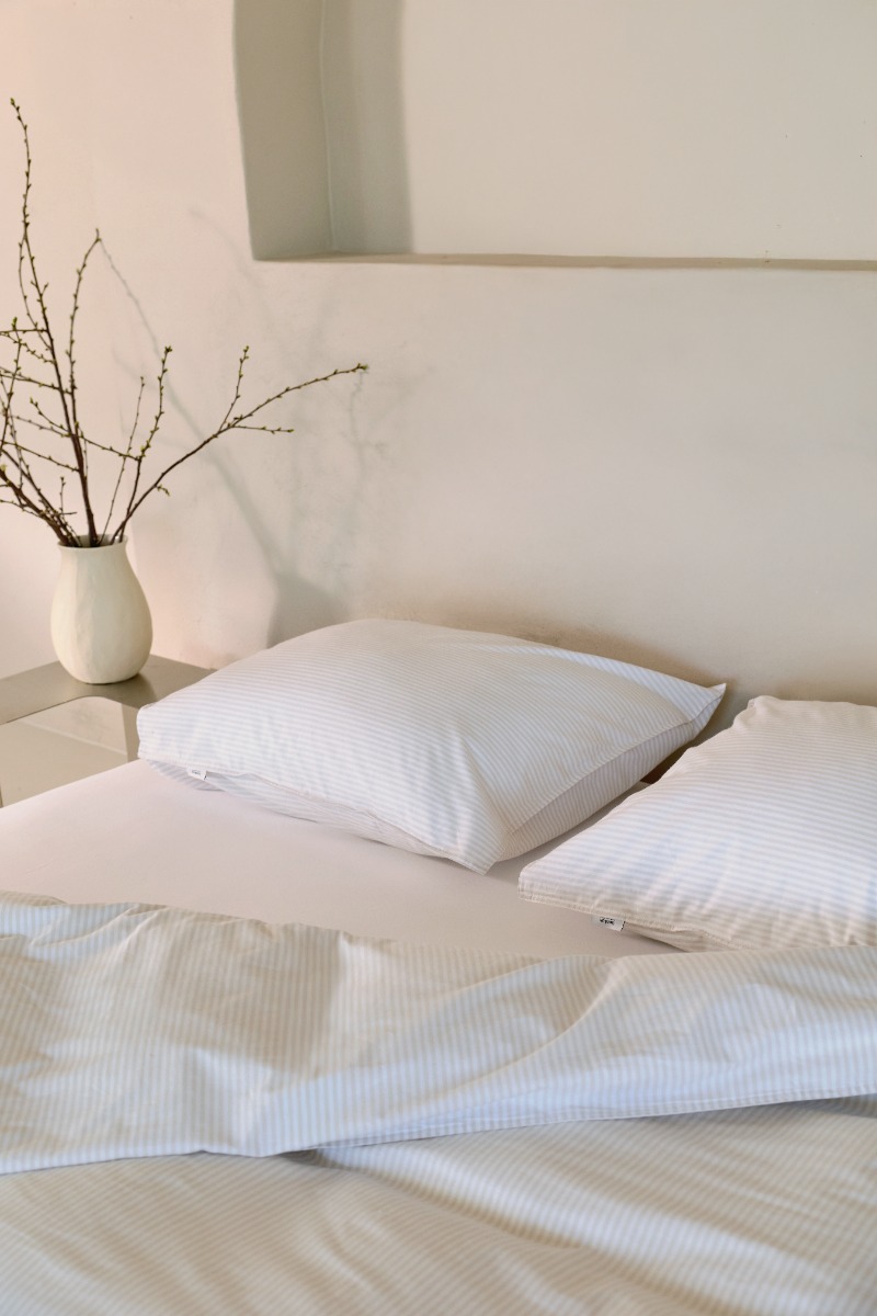 Linolux Dekbedovertrek Fresh Stripe Sand