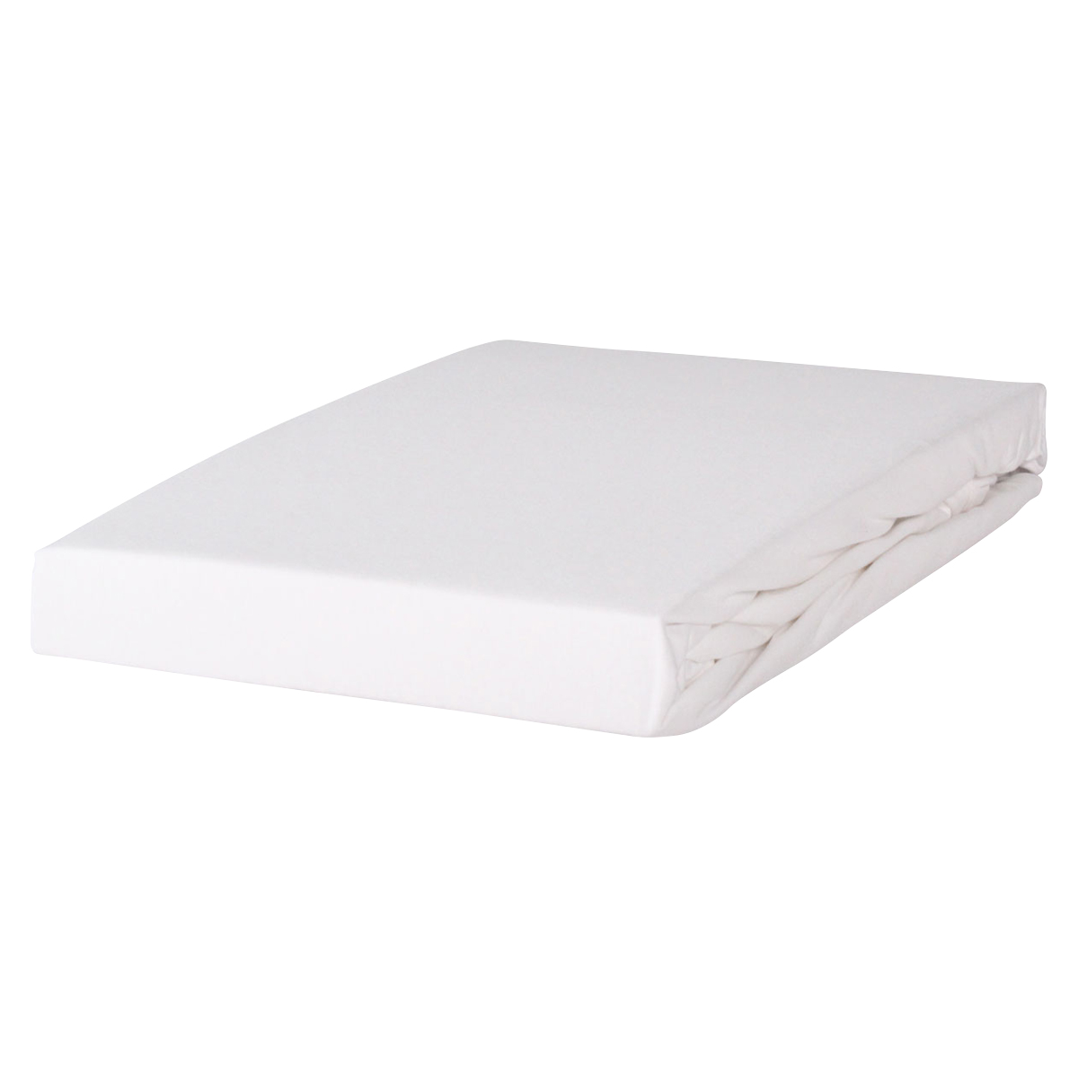 Linolux Hoeslaken Jersey Excellent White