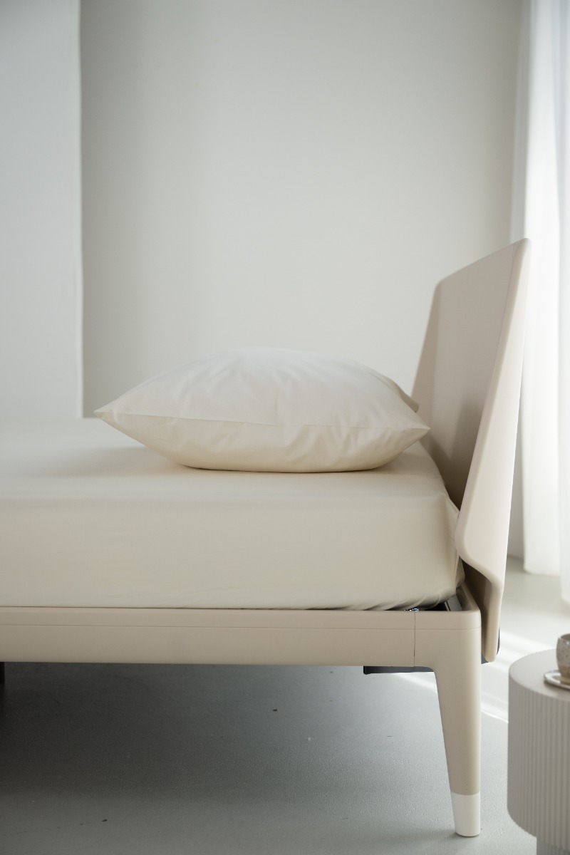 Linolux Kussensloop Katoen Perkal Offwhite 2x 60x70