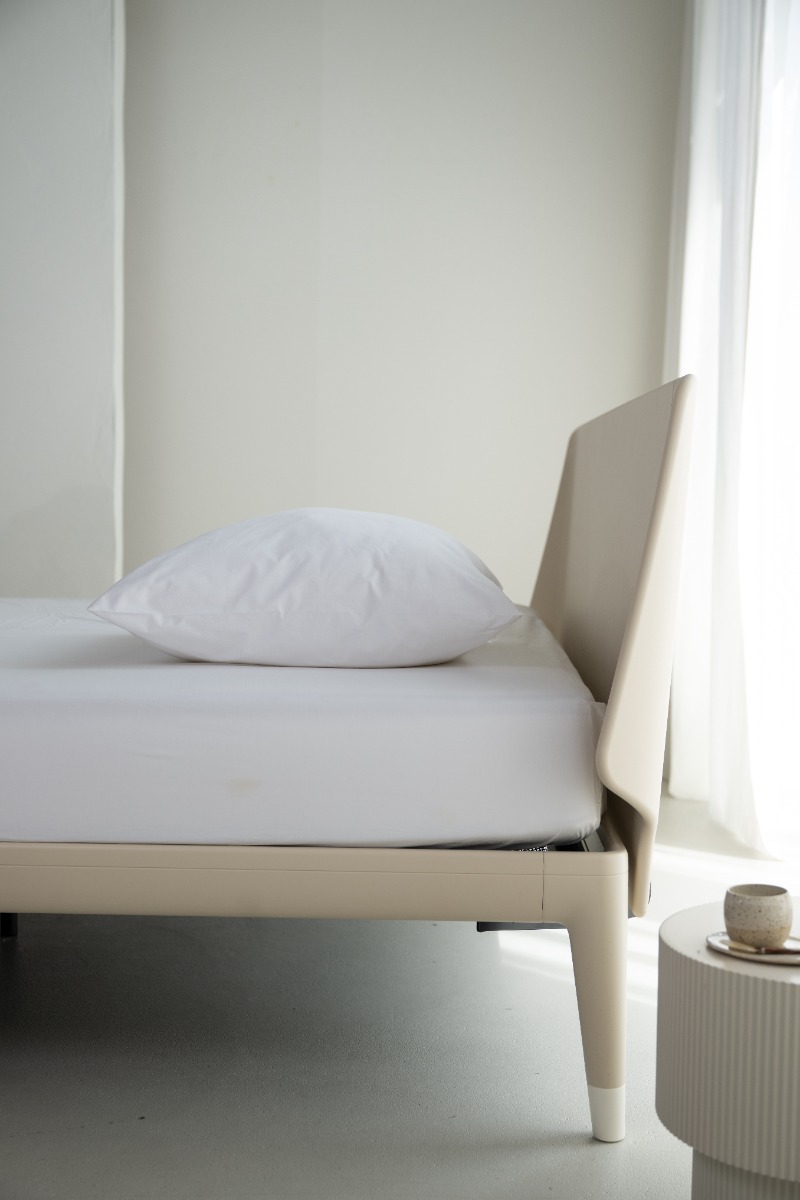 Linolux Hoeslaken Katoen Perkal White