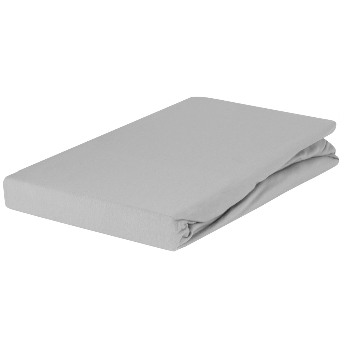 Linolux Hoeslaken Topper Jersey Excellent Light Grey