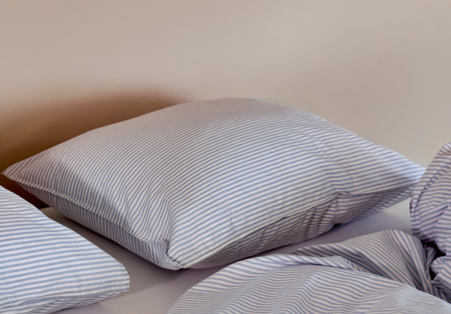 Linolux Kussensloop Fresh Stripe Blue 60x70