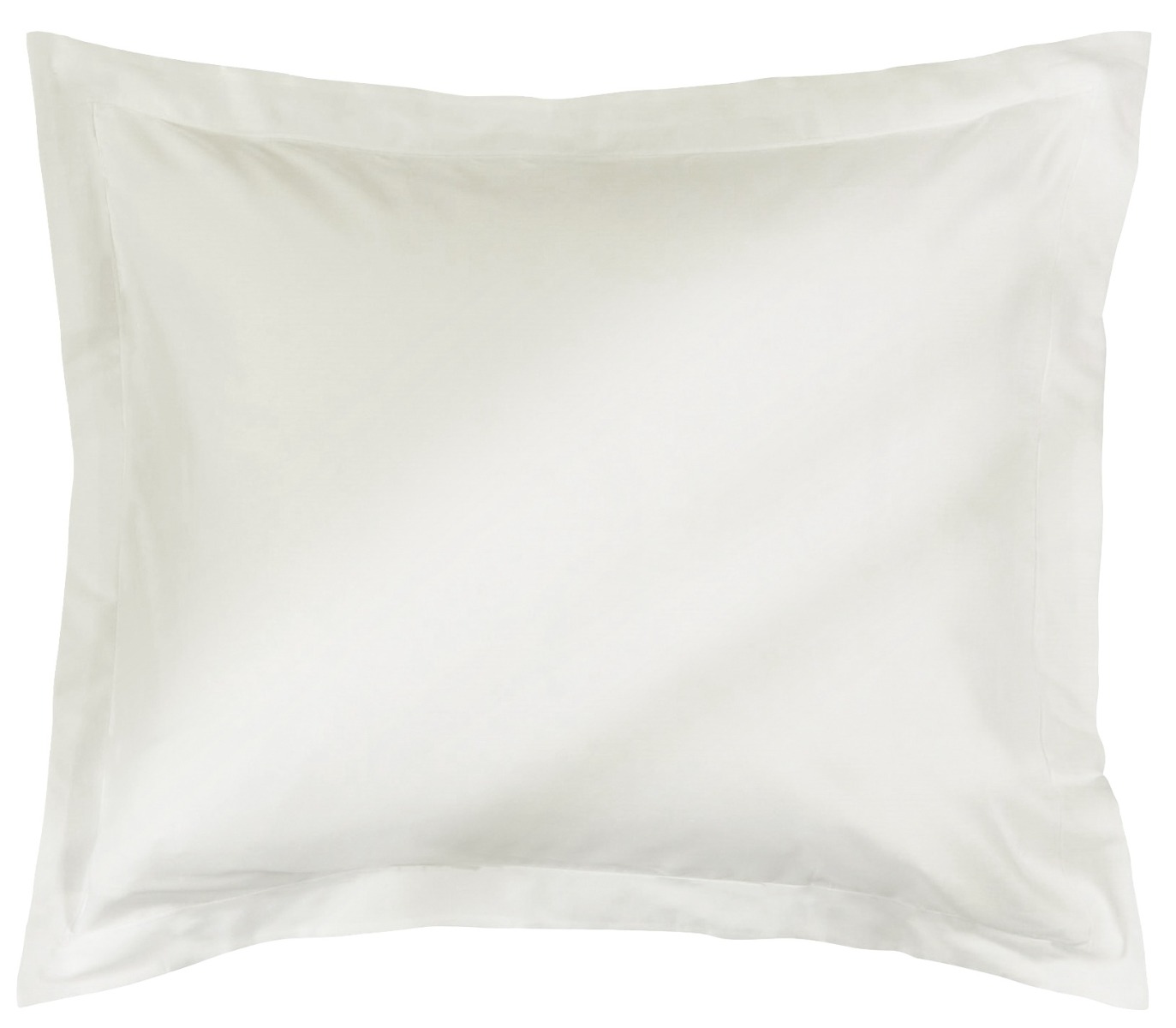 Linolux Kussensloop Uni Satijn Offwhite 60x70