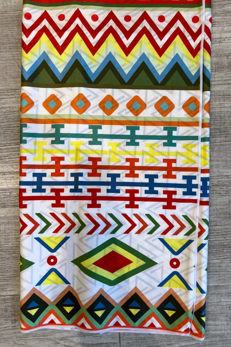 Linolux Microvezel Reishanddoek Carillo Multi 90x160