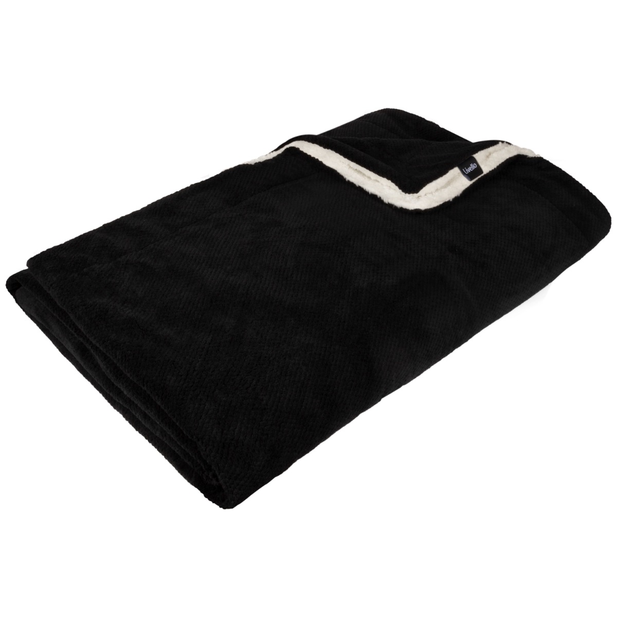 Livello Fleece Plaid Calvin Black 150x250