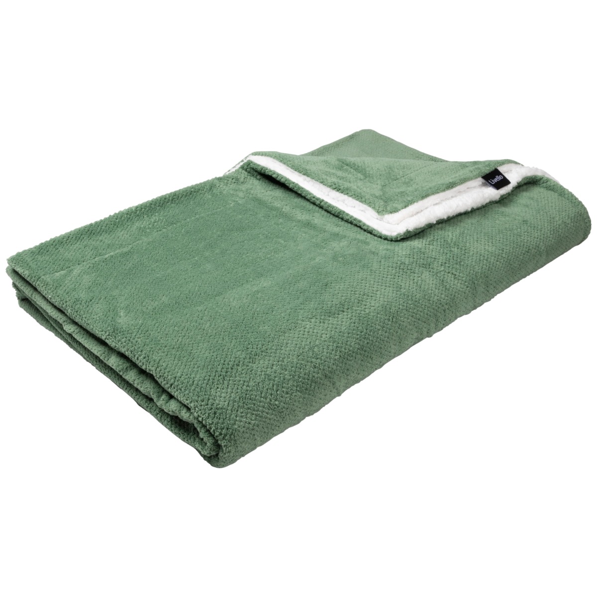 Livello Fleece Plaid Calvin Forest Green