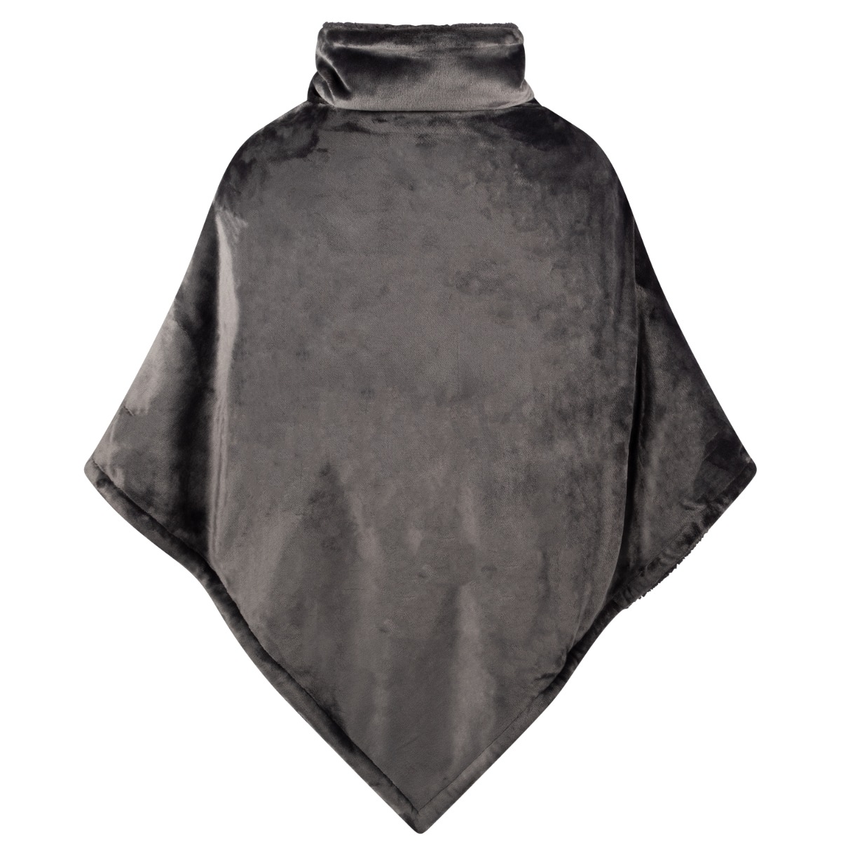 Livello Fleece Poncho Neva Anthracite