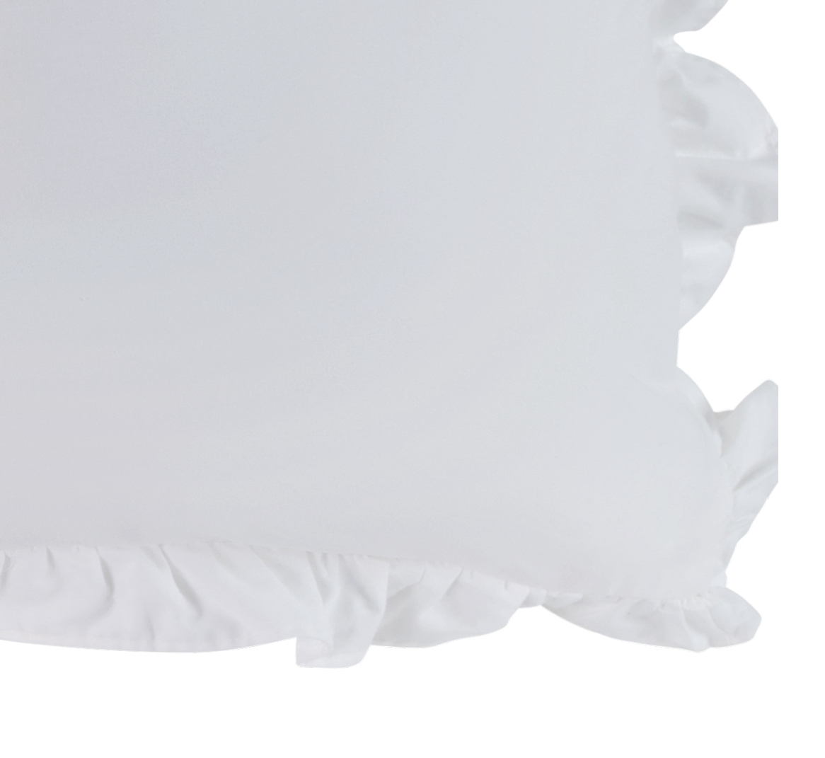Livello Kussensloop Ruche White 60x70