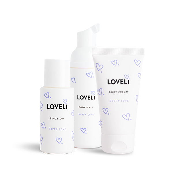 Loveli Body Cream Poppy Love Travel 50ml
