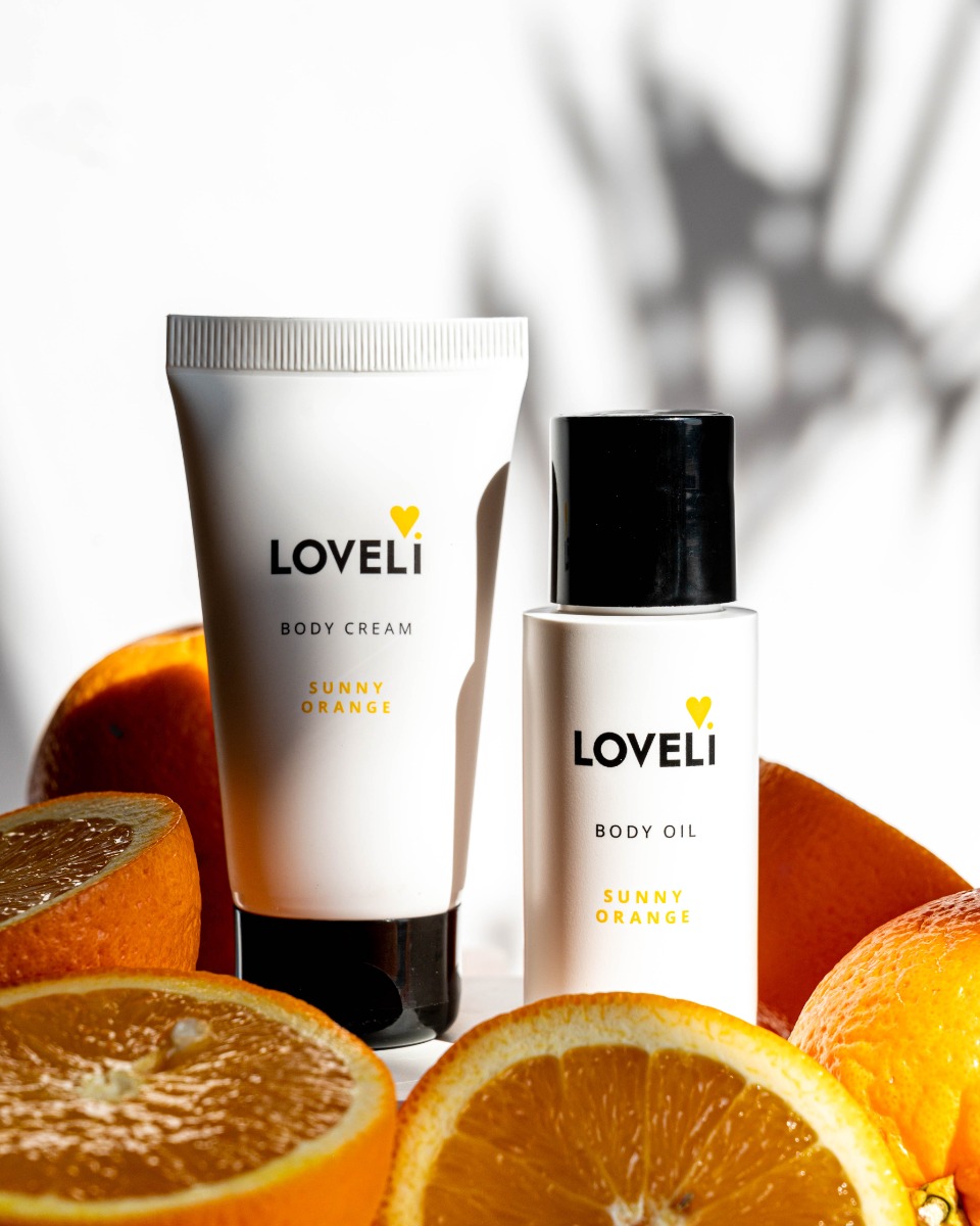 Loveli Body Oil Sunny Orange Travel 50ml