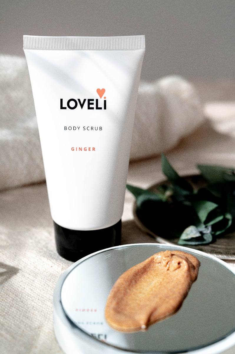 Loveli Body Scrub Ginger 150ml